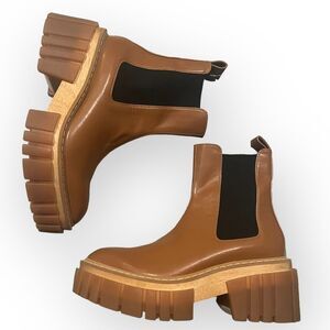 Stella McCartney Emilie Platform Chelsea Boots, Size 41/11